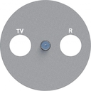 лицевая панель для R-TV/SAT розетка, алюминий