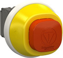 Кнопка аварийного останова с подсветкой, пластик, &Oslash;22, тригер повернуть для возврата, белый/красный LED,24VAC/DC,1НО+2НЗ