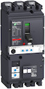Автоматический выключатель VigiComPact NSX100B, 25 kA при 415 В пер.тока, расцеп.MicroLogic 2.2 100A, Vigi MH, 3П3Т