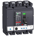 Автоматический выключатель ComPact NSX100F, 36 kA при 415 В пер.тока, расцепитель MicroLogic 2.2-AB 100 A, 4П4Т