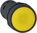 Желтая кнопка 22мм