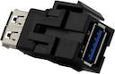 MERTEN РАЗЪЕМ USB 3.0 Keystone для установки на суппорт