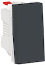 UNICA MODULAR выключатель 1-клавишный, сх. 1, 10 AX, 250 В, 1 модуль, антрацит