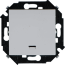 Выключатель одноклавишный Simon 15 (16 А, подсветка, под рамку, скрытая установка, белый)