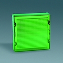 82 Накладка светового сигнализатора зелёная