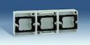 Коробка монтажная 3 поста 44 Aqua (горизонтальная, накладная, IP55)