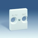 Крышка розетки телевизионной 82 Centralizations (TV/R+SAT, белая)