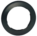Рамка 2-постовая 88 (круг в круге, графит)