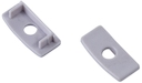 PROFILE S03 end caps with hole (set of 2 pcs)