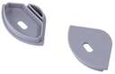 PROFILE S05 end caps with hole (set of 2 pcs)