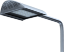 Светодиодный консольный магистральный светильник "ВАРТОН" ТРИУМФ 390*329*90мм IP67 линзы+защитное стекло 60W 4000K 5650Lm
