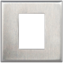 Рамка для наборной кнопочной панели серебро, сталь