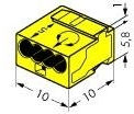 Клемма МИКРО;4-проводная;желтый; D 0