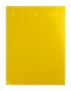 Табличка полужесткая. Установка в держатель. ПВХ-0,5. Желтая DKC