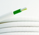 Электротруба ПЛЛ гибкая гофр. не содержит галогенов д.25мм, цвет белый,с кабелем ППГнг(А)-FRHF 3x2,5мм# РЭК ГОСТ+,50м