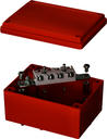 Коробка пластиковая FS с гладкими стенками и клеммниками IP56,150х110х70мм,4р, 450V,20A,10мм.кв, нерж.контакт DKC