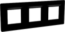 Рамка из алюминия, Avanti, черная, 6 модулей