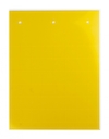Табличка полужесткая. Установка в держатель. ПВХ-0,5. Желтая DKC