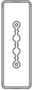 Секция прямая шинопровод 1+0 точек отвода L=1000мм Cu 2P 40A