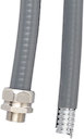 Металлорукав DN 20мм в гладкой EVA изоляции, Dвн 20,5 мм, Dнар 27,0, 50 м, цвет серый
