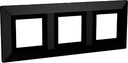 Рамка из металла, Avanti, темно-серый, 6 модулей
