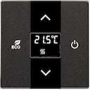 Накладка терморегулятора CP-RTC-N2AN free@home Zenit антрацит ABB 2CLA224060N1802