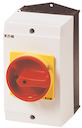 Выключатель нагрузки в корпусе 3п 63А запираемый P3-63/I3/SVB красно-жел. ручка EATON 207335