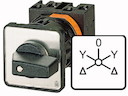 Переключатель звезда-треугольник 3п Ie=12А перед. креп. в отверстия 22мм T0-5-15876/EZ EATON 000900