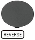 Шильдик кнопочный грибовидный "REVERSE" M22-XDP-S-GB16 черн. EATON 218292