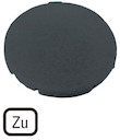 Шильдик кнопочный плоский "до" M22-XD-S-D2 черн. EATON 218184