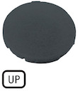 Шильдик кнопочный плоский "UP" M22-XD-S-GB3 черн. EATON 218199