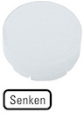 Линза для кнопок M22-XDLH-W-D18 с подсветкой выступающая "SENKEN" бел. EATON 218368