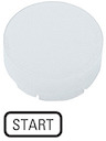 Линза для кнопок M22-XDLH-W-GB1 с подсветкой выступающая "START" бел. EATON 218372