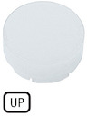 Линза для кнопок M22-XDLH-W-GB3 с подсветкой выступающая "УП" бел. EATON 218374