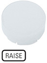 Линза для кнопок M22-XDLH-W-GB17 с подсветкой выступающая "RAISE" бел. EATON 218382
