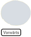 Линза в кнопки M22-XDL-W-D15 с подсветкой плоская "FORWARD" бел. EATON 218322