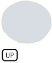 Линза в кнопки M22-XDL-W-GB3 с подсветкой плоская "UP" бел. EATON 218331