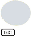Линза в кнопки M22-XDL-W-GB9 с подсветкой плоская "TEST" бел. EATON 218333