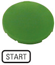 Шильдик кнопочный плоский "START" M22-XD-G-GB1 зел. EATON 218196