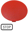 Шильдик кнопочный грибовидный "СТОП" M22-XDP-R-GB0 красн. EATON 218281