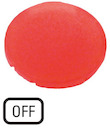 Линза в кнопки M22-XDL-R-GB5 с подсветкой плоская "OFF" красн. EATON 218334