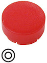 Линза для кнопок M22-XDLH-R-X0 коническая "0" красн. EATON 218161