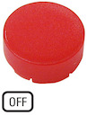 Линза для кнопок M22-XDLH-R-GB5 с подсветкой выступающая "OFF" EATON 218377