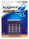 Элемент питания алкалиновый LR LR03 BP-4 (блист.4шт) Pleomax C0019241