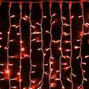 Гирлянда "Светодиодный Дождь" 2х1.5м постоянное свечение 360LED красн. 230В провод бел. каучук Neon-Night 237-112