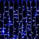 Гирлянда "Светодиодный Дождь" 2х1.5м постоянное свечение 360LED син. 230В провод бел. каучук Neon-Night 237-113