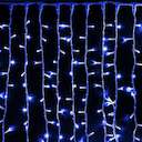 Гирлянда "Светодиодный Дождь" 2х3м постоянное свечение 760LED син. 230В провод бел. каучук Neon-Night 237-133