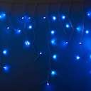 Гирлянда Айсикл (бахрома) светодиодный 4.8х0.6м белый провод 220В синий