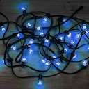 Гирлянда "LED Galaxy Bulb String" 10м 6х30LED син. IP65 влагостойкая провод черн. каучук Neon-Night 331-323