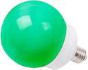 Лампа светодиодная 12LED шар E27 d100 зел. Neon-Night 405-134